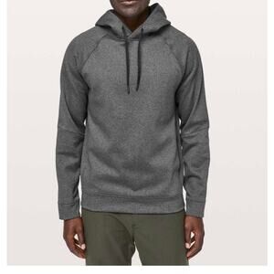 Lululemon City Sweat Pullover Hoodie Thermo Men's Sweatshirt Medium Gray